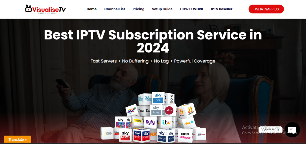 VisualiseTV - Best IPTV Subscription Service in 2024